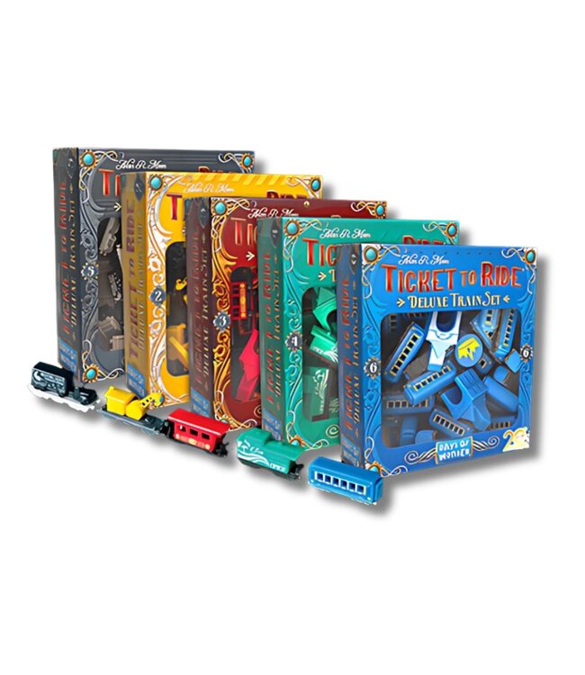 TICKET TO RIDE - 20e ANNIVERSAIRE DELUXE TRAIN SET