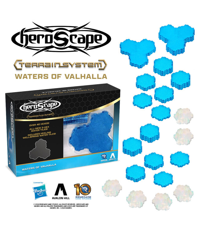 HEROSCAPE WATERS OF VALHALLA TERRAIN  EXPANSION