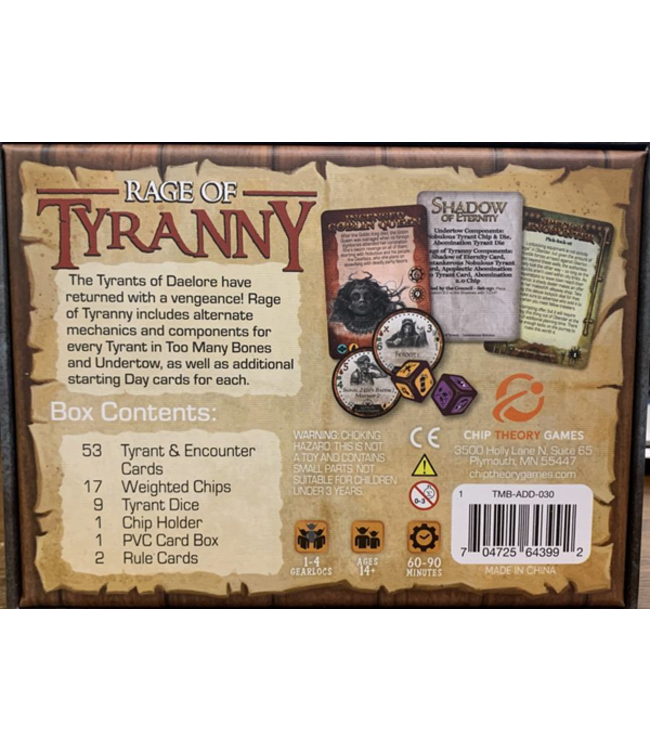 Too Many Bones: Rage of Tyranny exp. (EN)