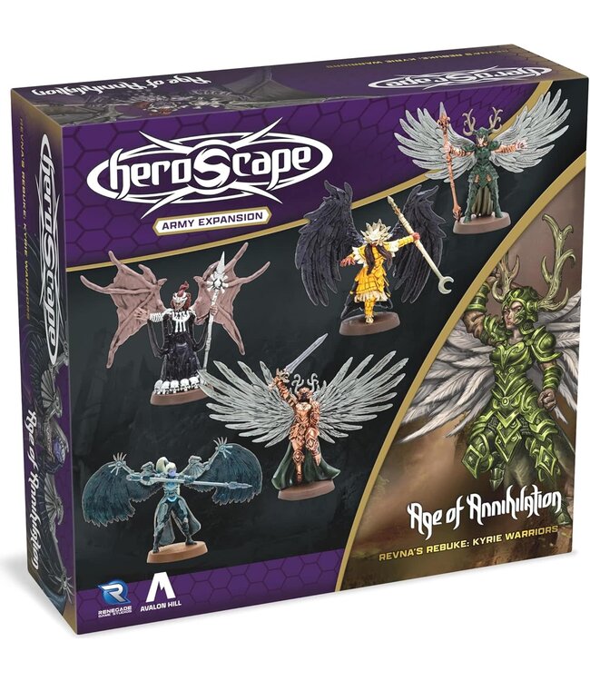 HEROSCAPE  -  AGE OF ANNIHILATION  -  REVNA'S REBUKE: KYRIE WARRIOS - ARMY EXPANSION