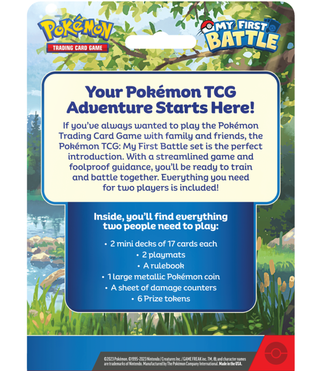 POKEMON MY FIRST BATTLE (EN)