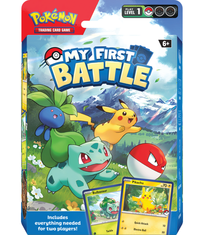 POKEMON MY FIRST BATTLE - PIKACHU & BULBASAUR (EN)