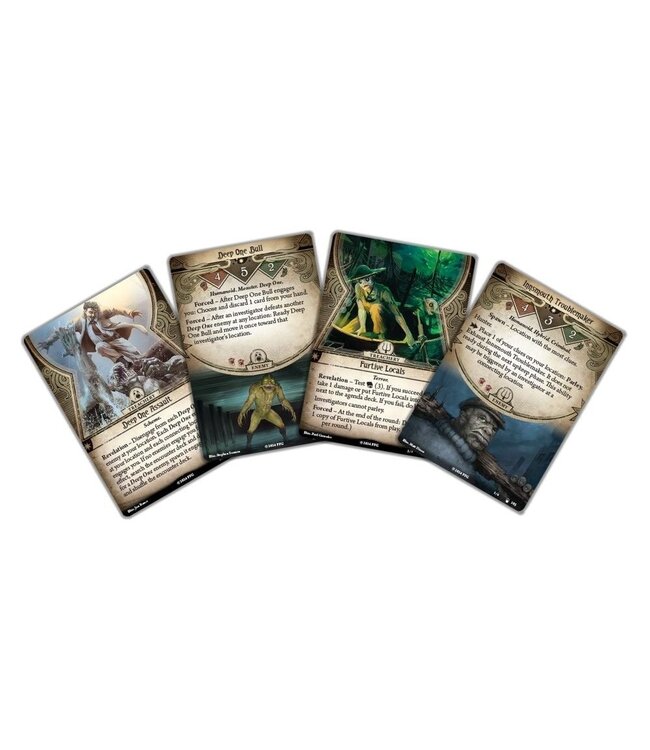 ARKHAM HORROR : THE CARD GAME  -  THE INNSMOUTH CONSPIRACY  -  CAMPAIGN EXPANSION  (EN)