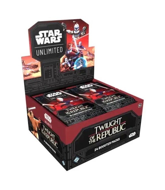 STAR WARS: UNLIMITED - TWILIGHT OF THE REPUBLIC - BOOSTER DISPLAY