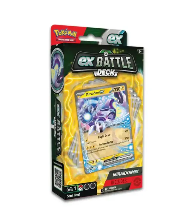 Pokemon TCG: Miraidon ex Battle Deck