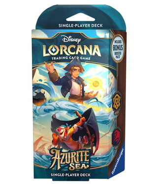 Disney Lorcana: Azurite Sea - Starter Deck - Amber & Ruby (EN)