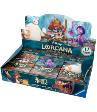 DISNEY LORCANA AZURITE SEA BOOSTER DISPLAY (EN)