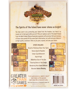 SPIRIT ISLAND NATURE INCARNATE FOIL PANELS