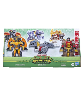 TRANSFORMERS - DINO RESCAN 3pk FIG