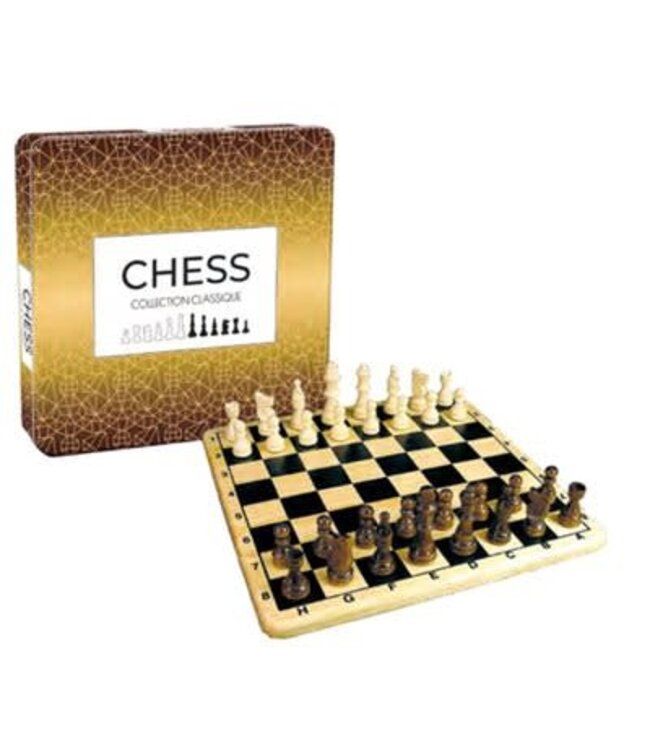 TACTIC - COLLECTION CLASSIQUE - DELUXE CHESS TIN (ML)