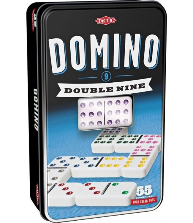 TACTIC  - DOMINO - DOUBLE NINE TIN (ML)
