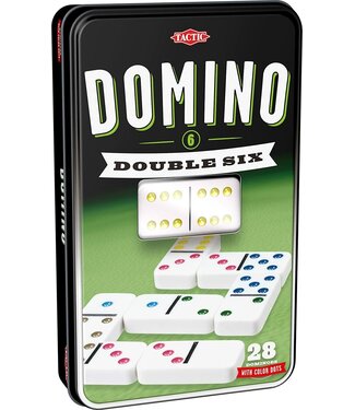 TACTIC  - DOMINO - DOUBLE SIX TIN (ML)