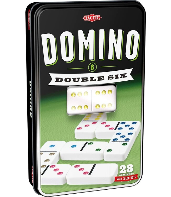 TACTIC  - DOMINO - DOUBLE SIX TIN (ML)