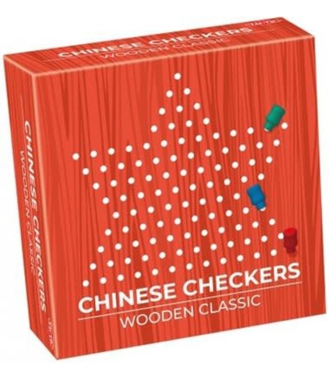 TACTIC - WOODEN CLASSIC - CHINESE CHECKERS   (ML)