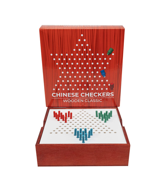TACTIC - WOODEN CLASSIC - CHINESE CHECKERS   (ML)