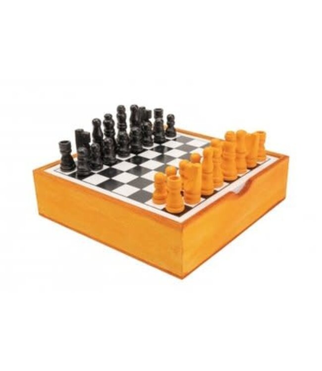 TACTIC  -  WOODEN CLASSIC  -  CHESS SET (ML)
