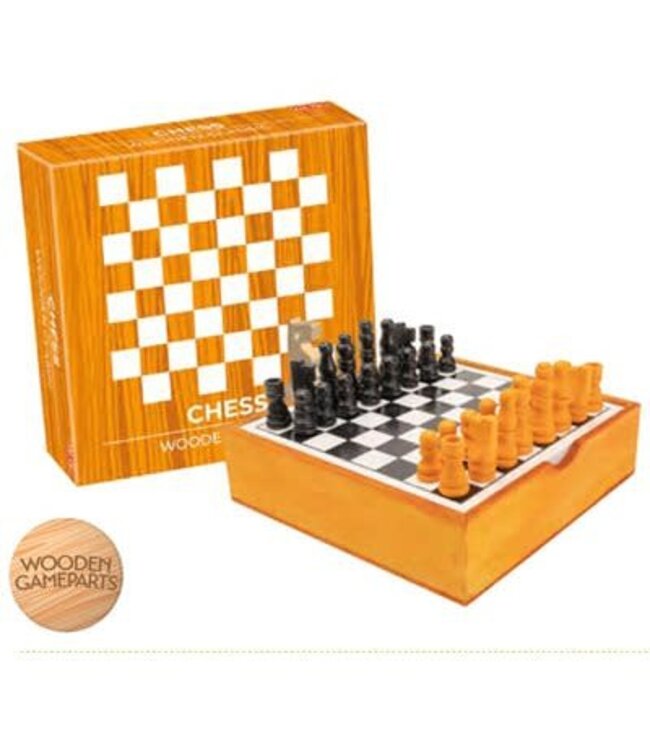 TACTIC  -  WOODEN CLASSIC  -  CHESS SET (ML)