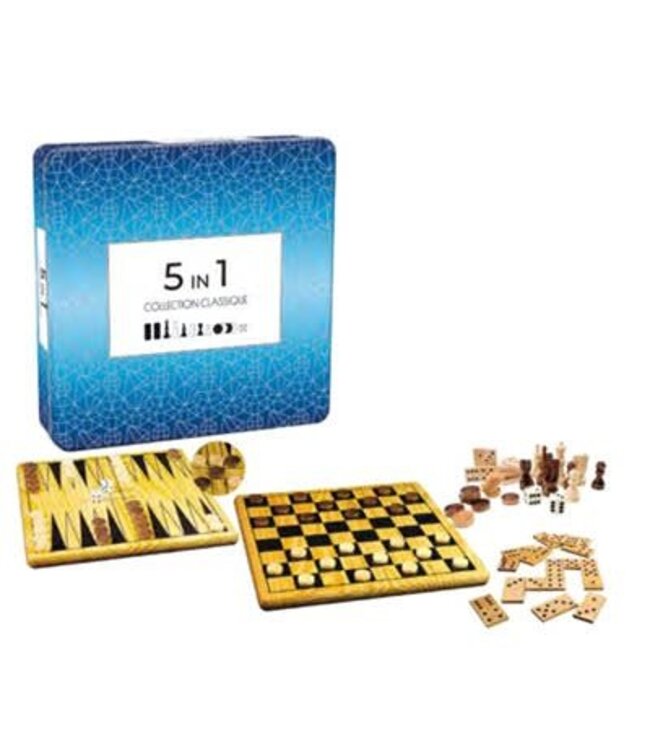 TACTIC - COLLECTION CLASSIQUE - DELUXE 5 IN 1 TIN (ML)