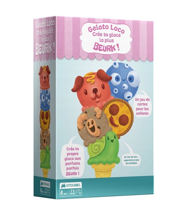 GELATO LOCO  -  CRÉE TA GLACE LA PLUS BEURK! (FR)