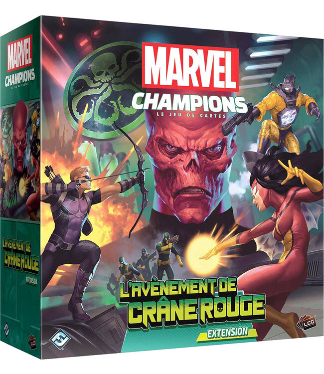MARVEL CHAMPIONS : LE JEU DE CARTES  -  L'AVÈNEMENT DE CRÂNE ROUGE (FR)