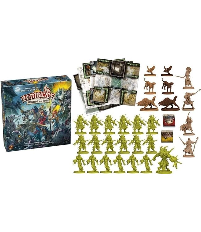 ZOMBICIDE GREEN HORDE - FRIENDS AND FOES (EN)