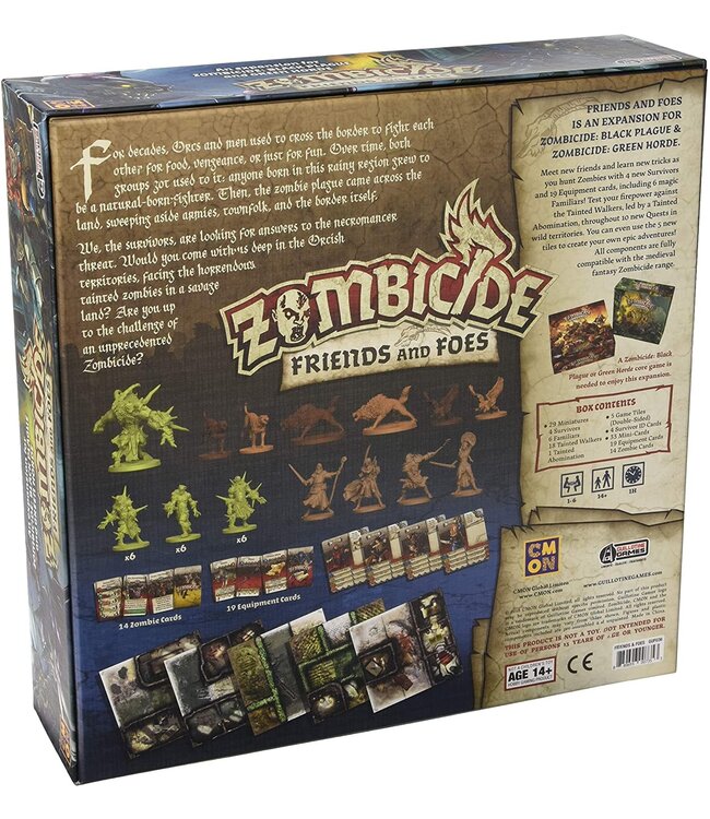 ZOMBICIDE GREEN HORDE - FRIENDS AND FOES (EN)