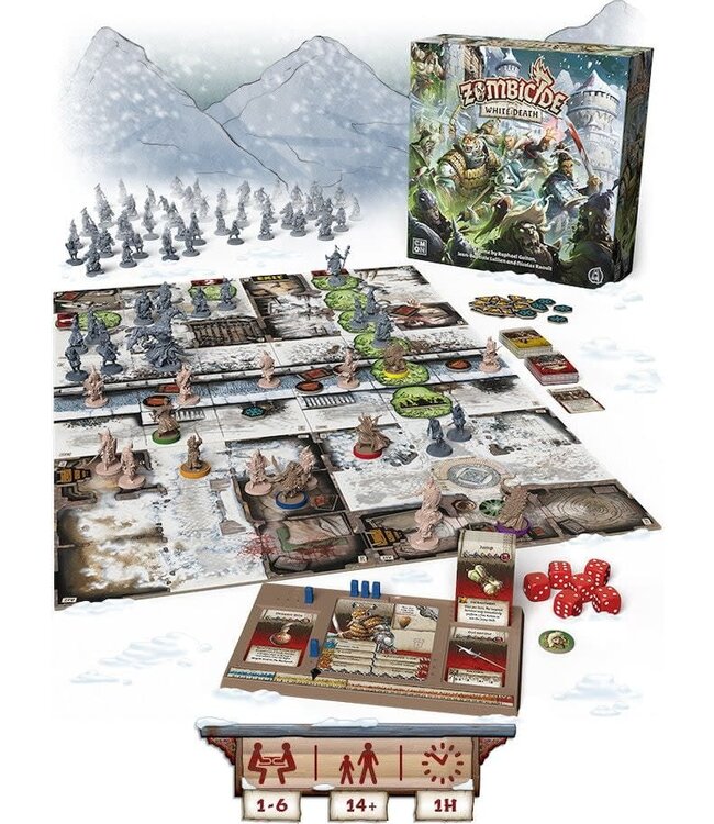 ZOMBICIDE - WHITE DEATH - BASE GAME (EN)