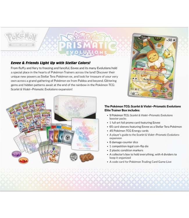 POKEMON PRISMATIC EVOLUTIONS ELITE TRAINER BOX (EN)