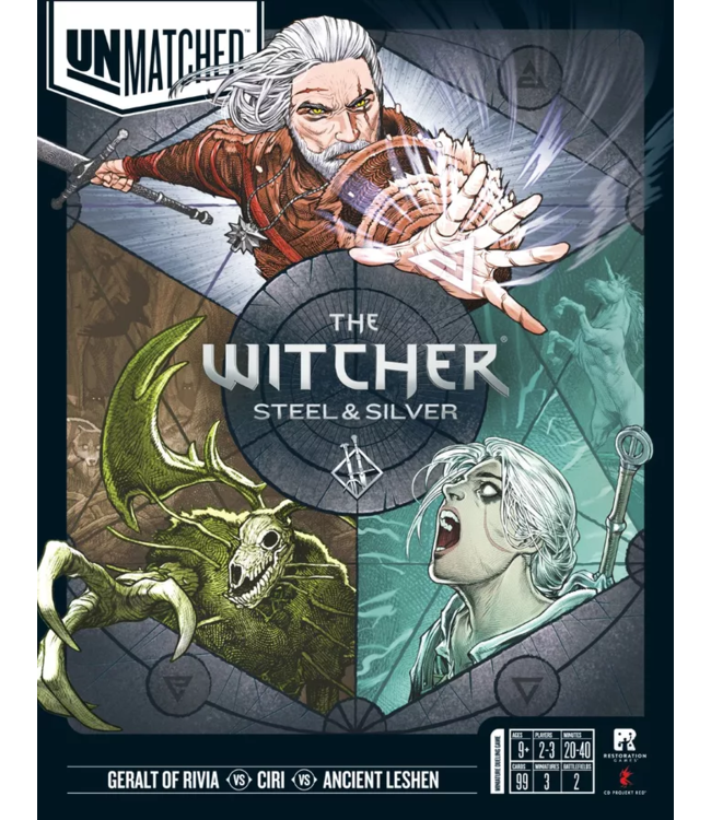 UNMATCHED THE WITCHER STEEL & SILVER (EN)