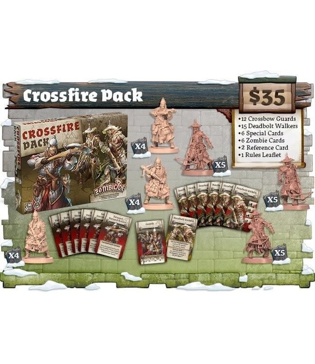 ZOMBICIDE - WHITE DEATH  -  CROSSFIRE PACK (EN)