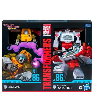 TRANSFORMERS - STUDIO SERIES 86 - BRAWN AUTOBOT RATCHET