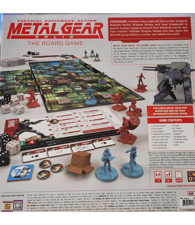 METAL GEAR SOLID: THE BOARD GAME KICKSTARTER EDITION (EN)
