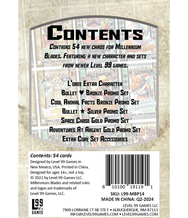 MILLENNIUM BLADES MULTIVERSES BEYONDER MINI-EXPANSION (EN)