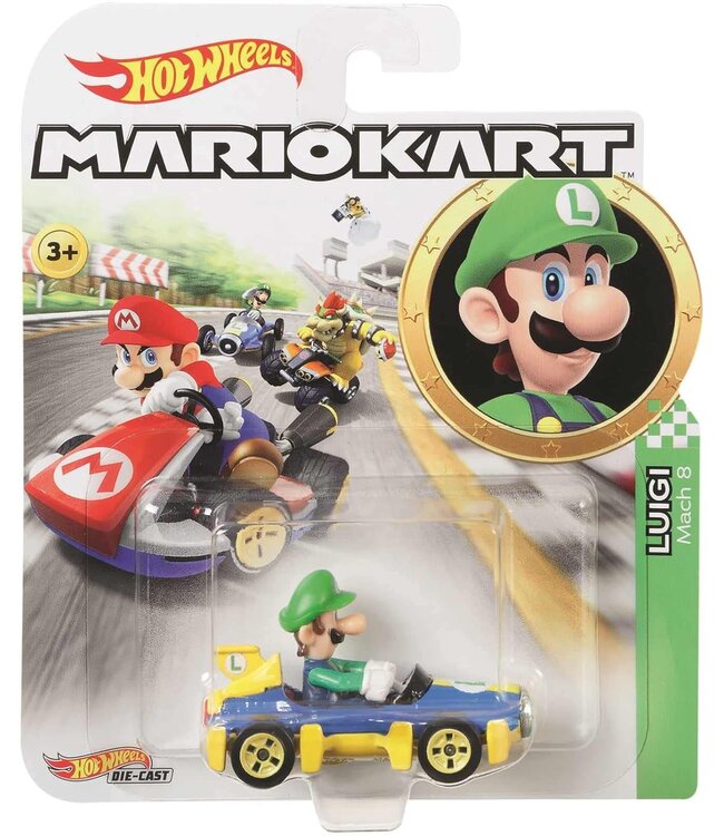 HOT WHEELS - MARIOKART - LUIGI