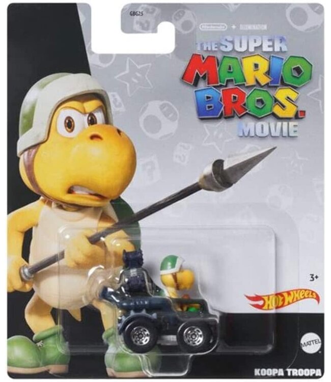 Hot Wheels - The Super Mario Bros Movie - Koopa Troopa