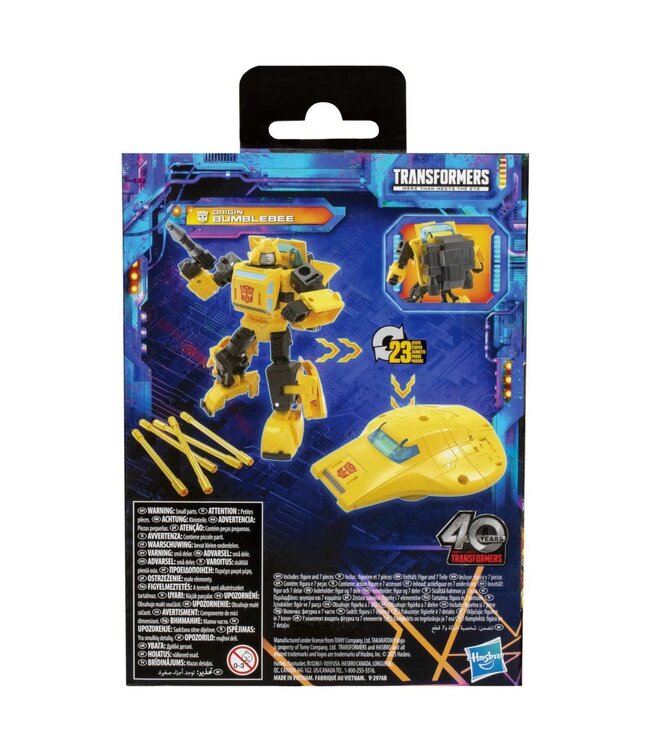 Transformer legacy united: deluxe class: Origin Bumblebee