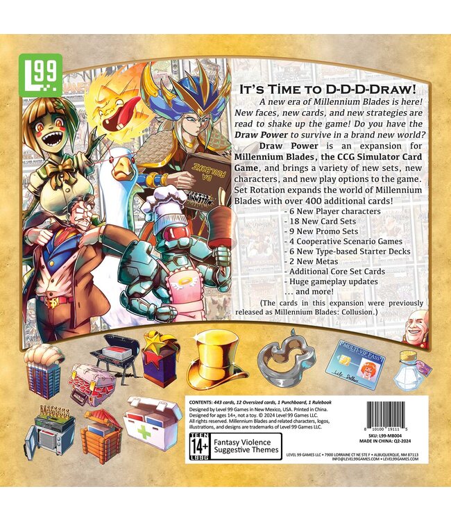 MILLENNIUM BLADES - DRAW POWER EXPANSION (EN)