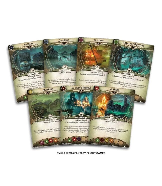 ARKHAM HORROR : THE CARD GAME  -  THE DROWNED CITY  -  INVESTIGATOR EXPANSION (EN)