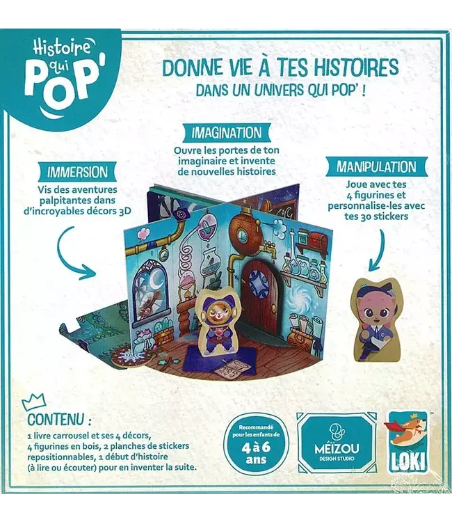 HISTOIRE QUI POP - L'ECOLE DE LA LUNE (FR)