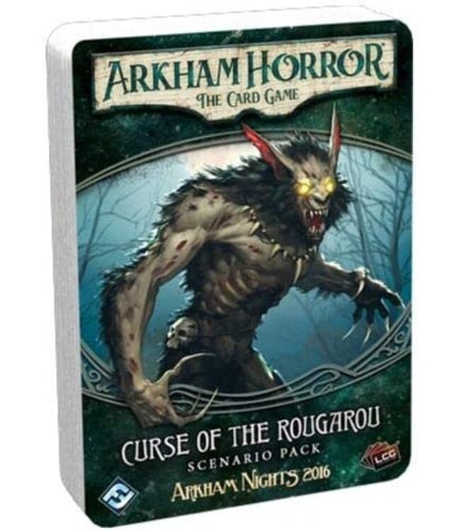 ARKHAM HORROR -  LCG - CURSE OF THE ROUGAROU - SCENARIO PACK (EN)