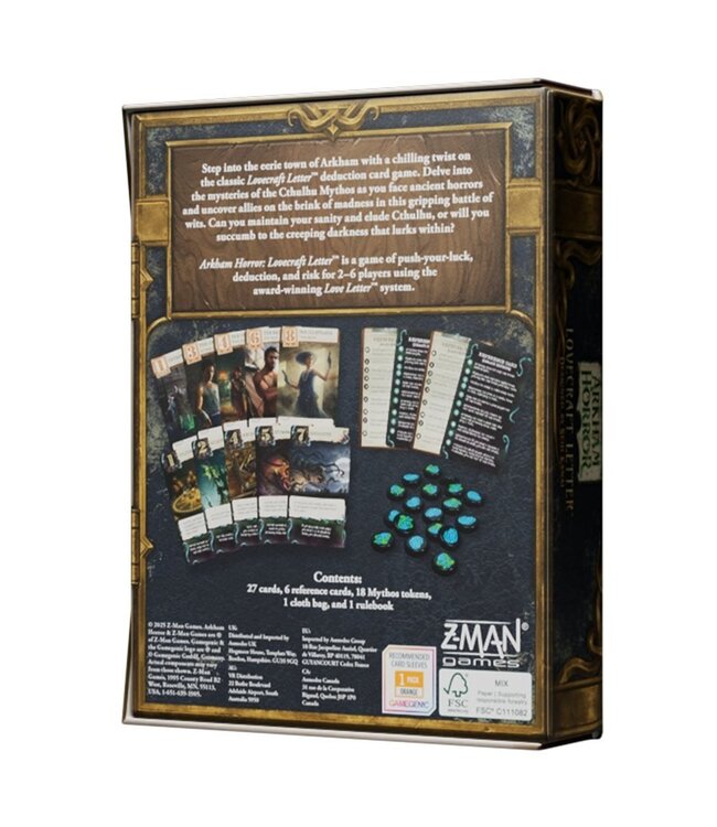 ARKHAM HORROR  -  LOVE LETTER  -  LOVECRAFT LETTER (EN)