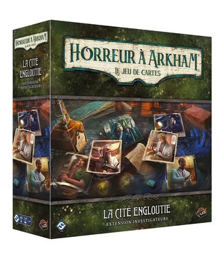 HORREUR À ARKHAM : LE JEU DE CARTES  -  LA CITÉ ENGLOUTIE  -  EXTENSION INVESTIGATEURS (FR)