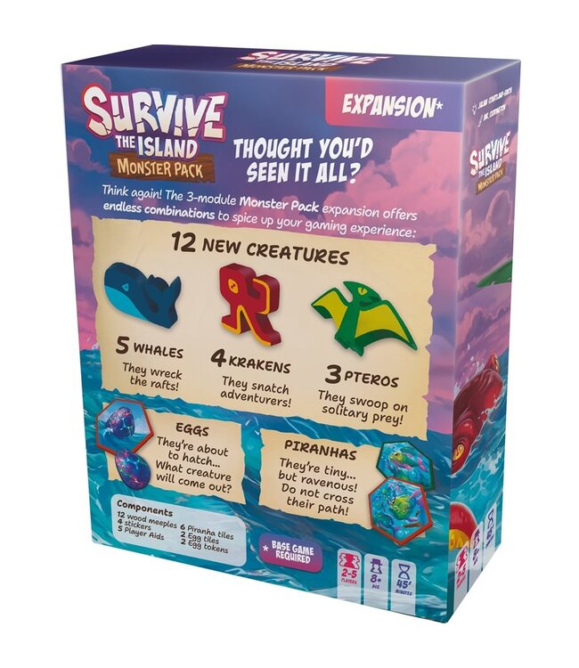 SURVIVE THE ISLAND: MONSTER PACK (EN)