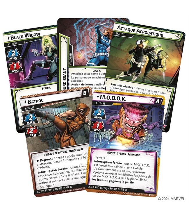 MARVEL CHAMPIONS JCE: AGENTS DU S.H.I.E.L.D - PAQUET EXTENSION (FR)