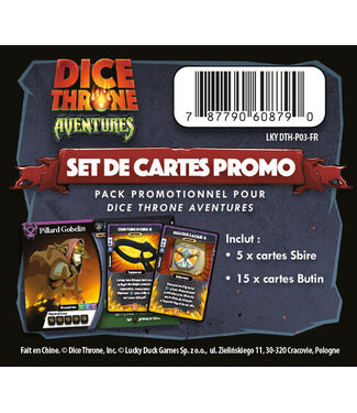 DICE THRONE: AVENTURES - PACK D'EXTENSION (FR)