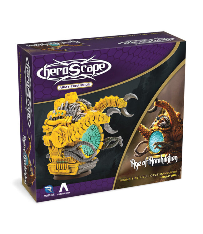 HEROSCAPE  -  AGE OF ANNIHILATION  -  RISING TIDE: HELLFORGE MANDUKOR - ARMY EXPANSION (EN)