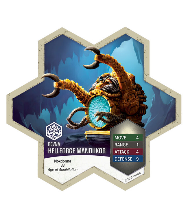 HEROSCAPE  -  AGE OF ANNIHILATION  -  RISING TIDE: HELLFORGE MANDUKOR - ARMY EXPANSION (EN)