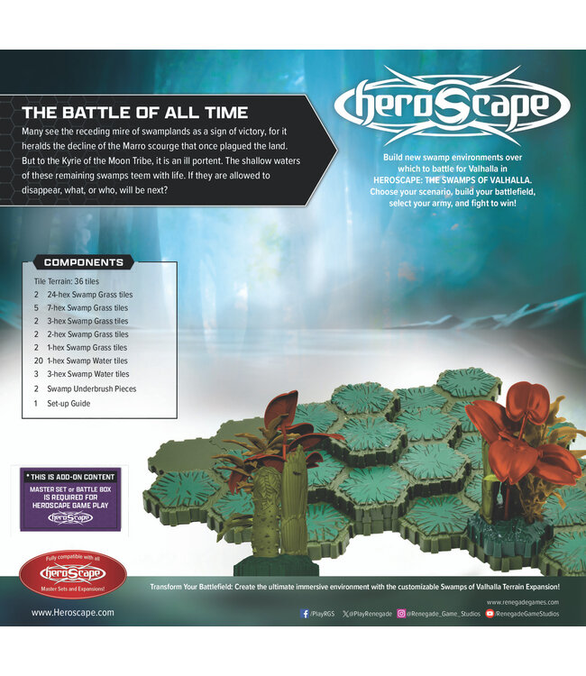 HEROSCAPE - THE SWAMPS OF VALHALLA - TERRAIN EXPANSION (EN)