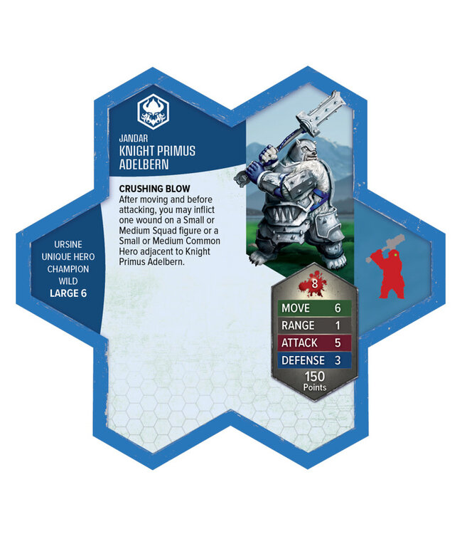 HEROSCAPE  -  AGE OF ANNIHILATION  -  RISING TIDE: KNIGHT PRIMUS ADELBERN AND ORDO BOREALIS - ARMY EXPANSION (EN)