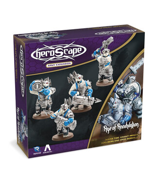 HEROSCAPE  -  AGE OF ANNIHILATION  -  RISING TIDE: KNIGHT PRIMUS ADELBERN AND ORDO BOREALIS - ARMY EXPANSION (EN)